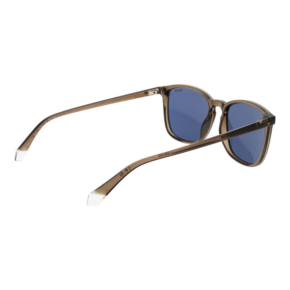 Polaroid Braune Sonnenbrille aus Kunststoff