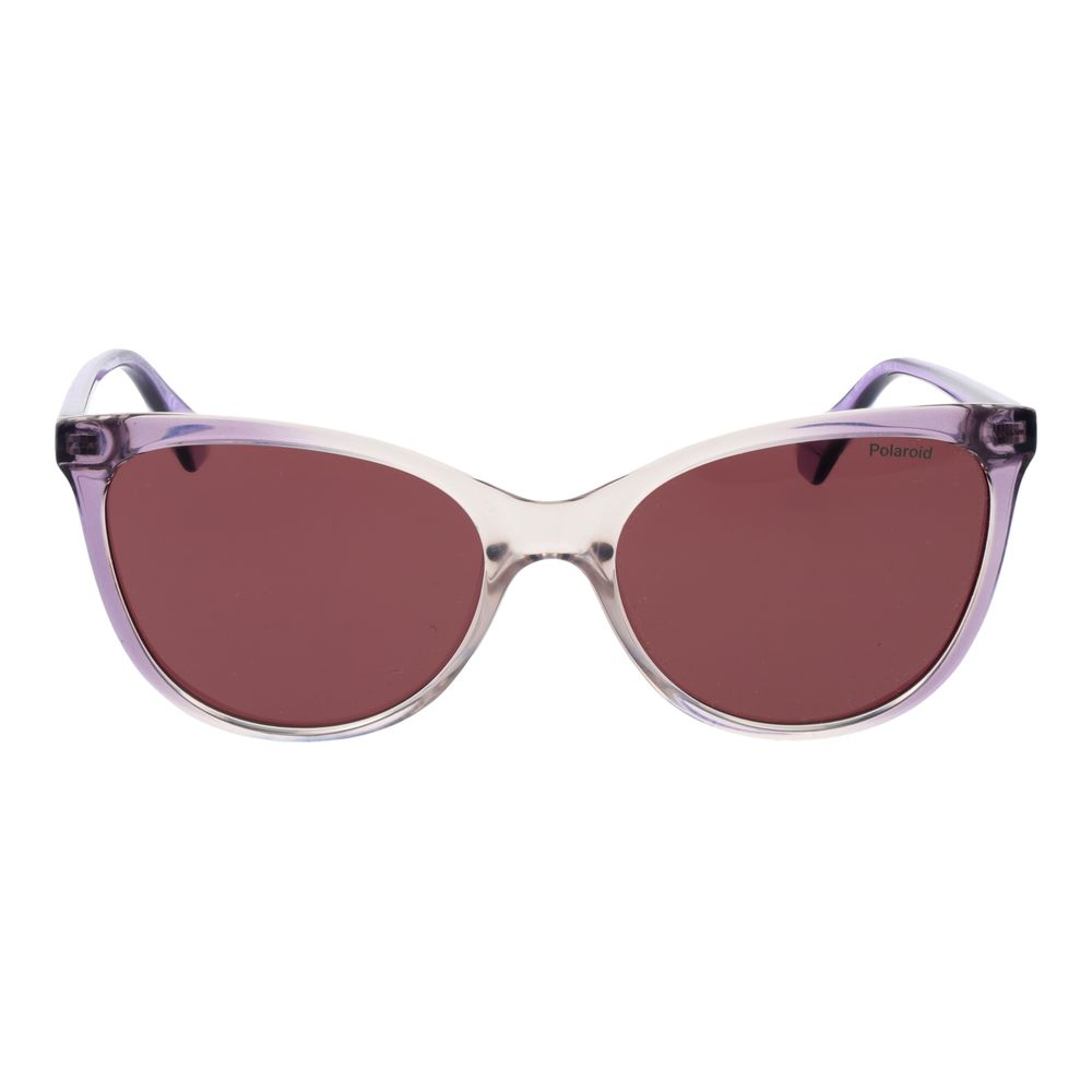 Polaroid Violette Sonnenbrille aus Kunststoff