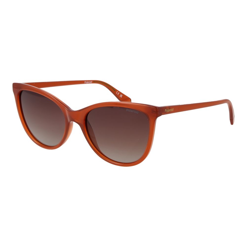 Polaroid Braune Sonnenbrille aus Kunststoff