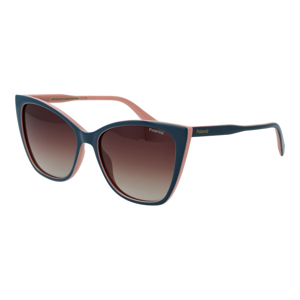 Polaroid Two-Tone Plastic Sunglasses