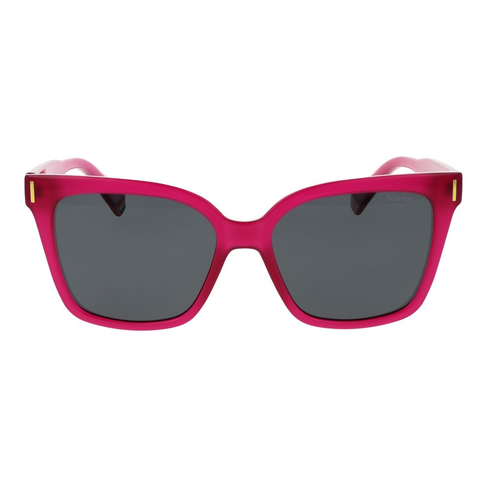 Polaroid Violette Sonnenbrille aus Kunststoff