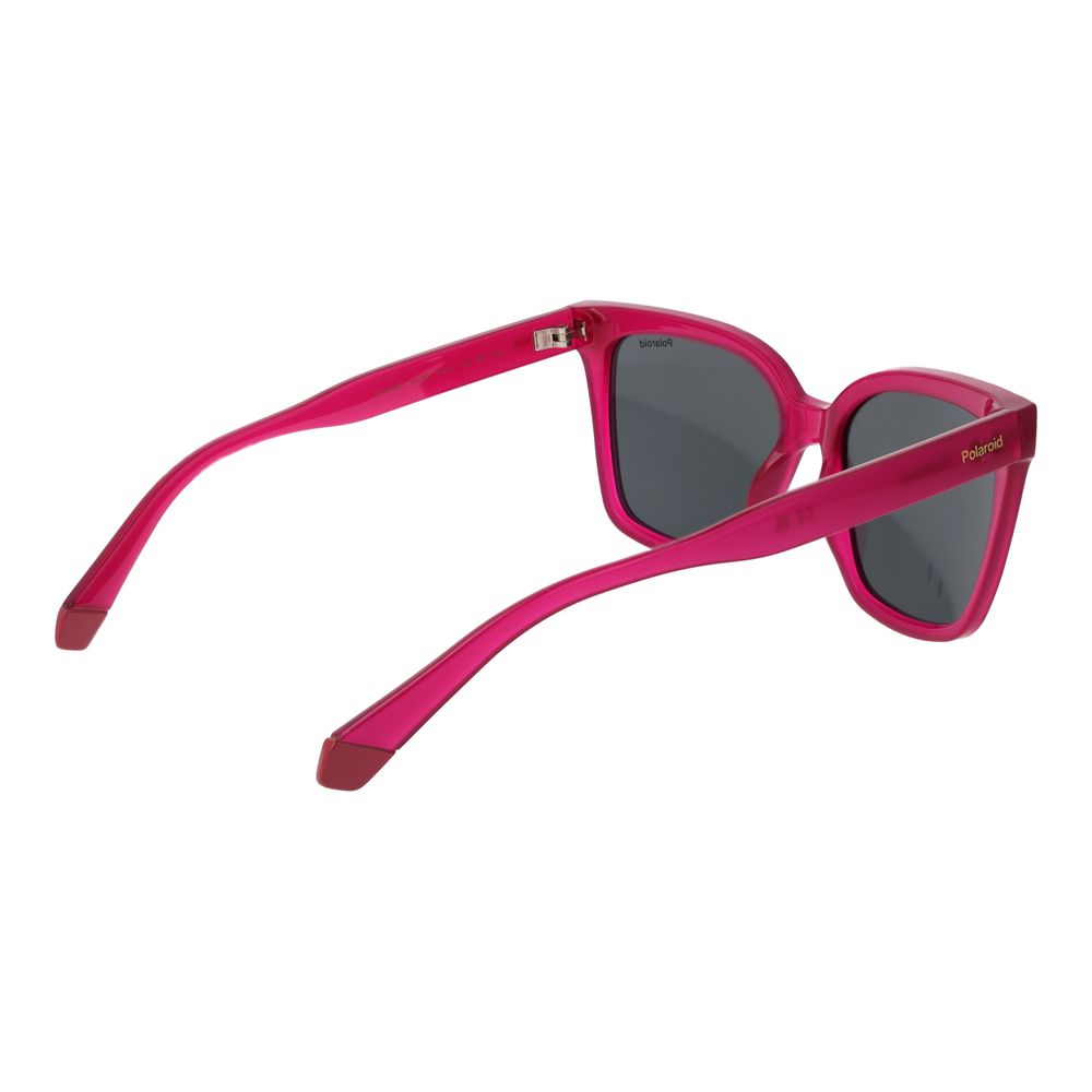 Polaroid Violette Sonnenbrille aus Kunststoff
