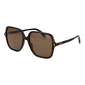 Polaroid Braune Sonnenbrille aus Kunststoff