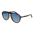 Polaroid Braune Sonnenbrille aus Kunststoff