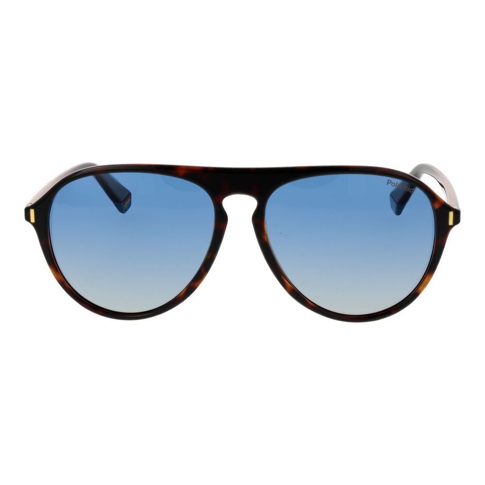 Polaroid Braune Sonnenbrille aus Kunststoff