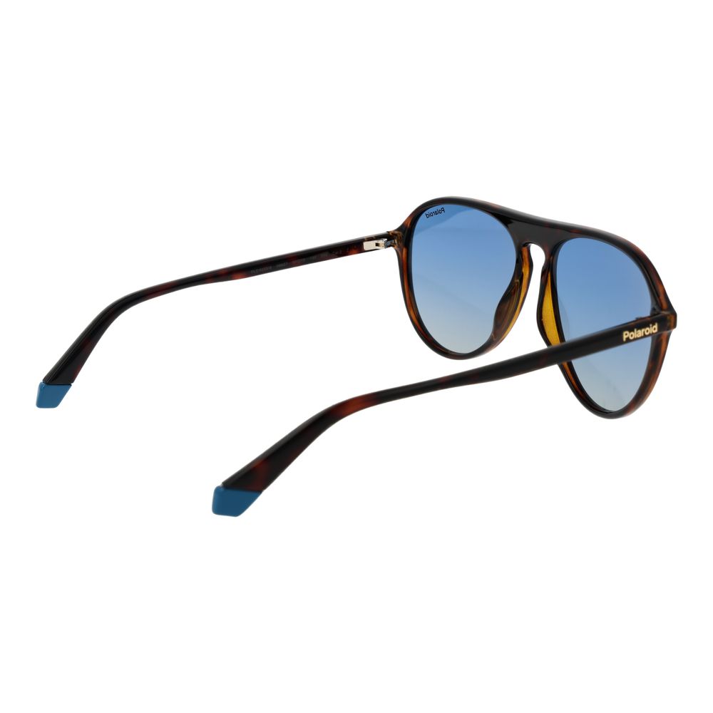 Polaroid Braune Sonnenbrille aus Kunststoff