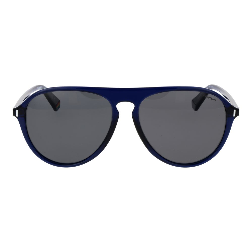 Polaroid Blaue Sonnenbrille aus Kunststoff