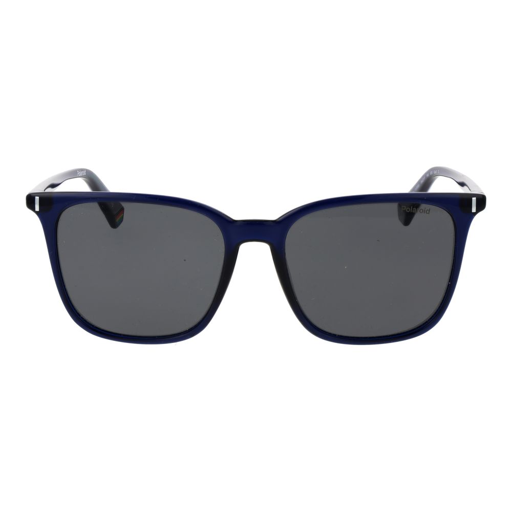 Polaroid Blaue Sonnenbrille aus Kunststoff