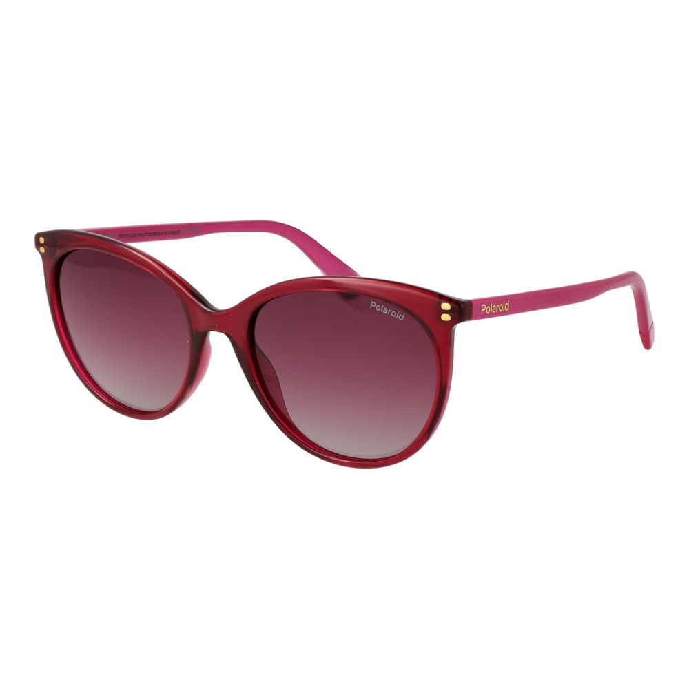 Polaroid Violette Sonnenbrille aus Kunststoff