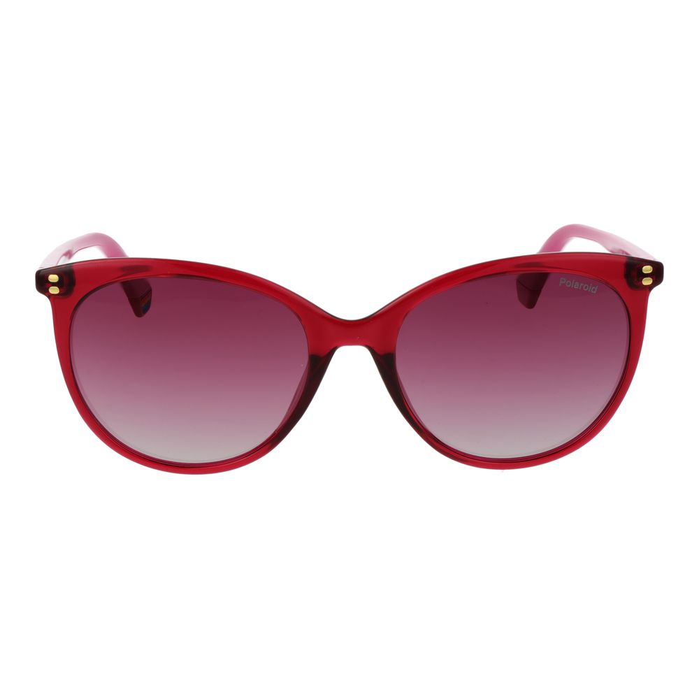 Polaroid Violette Sonnenbrille aus Kunststoff