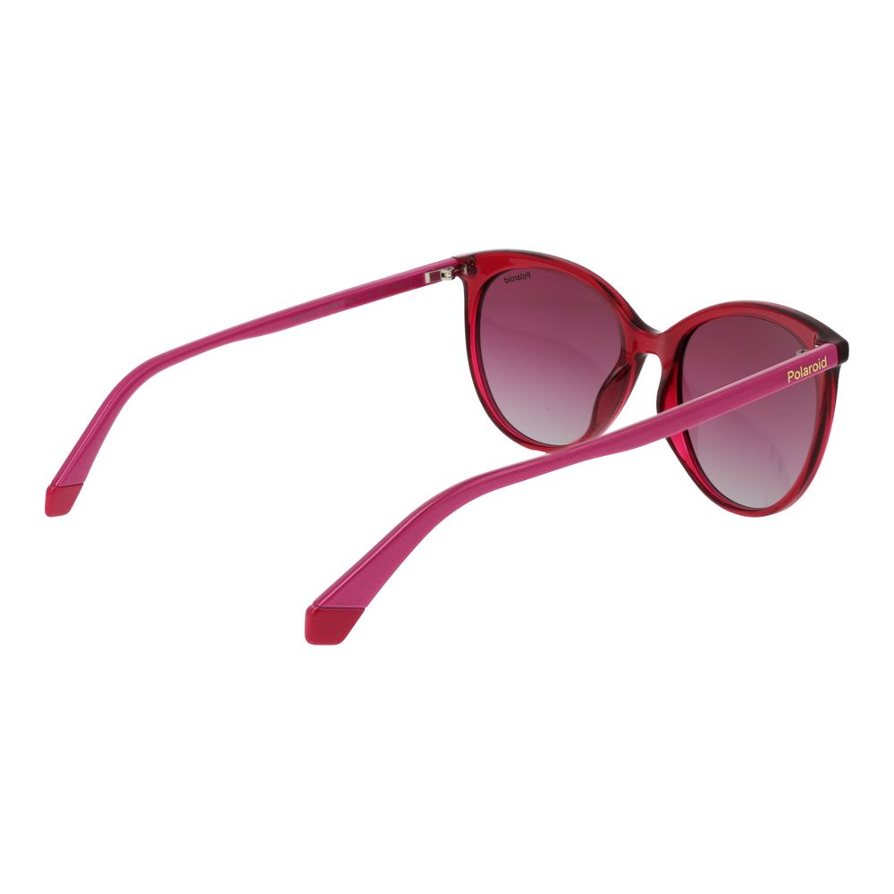 Polaroid Violette Sonnenbrille aus Kunststoff