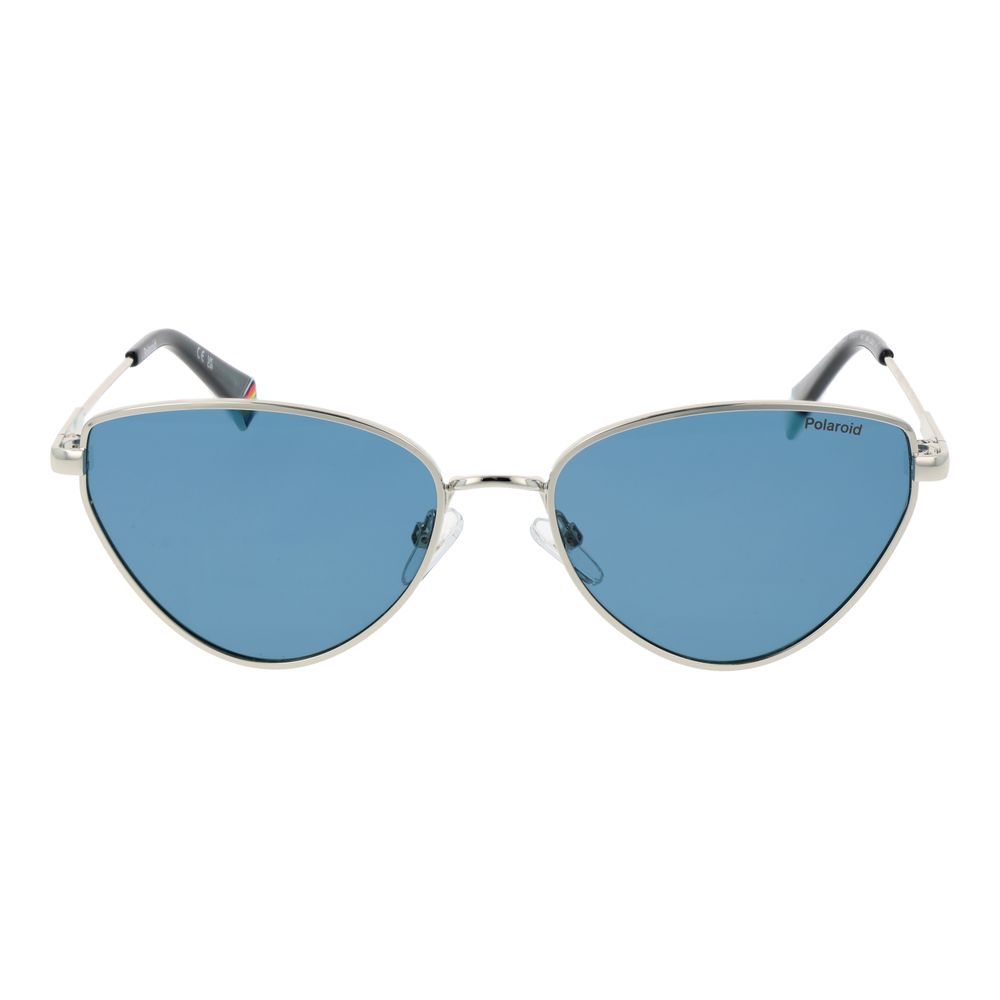 Polaroid Graue Sonnenbrille aus Metall