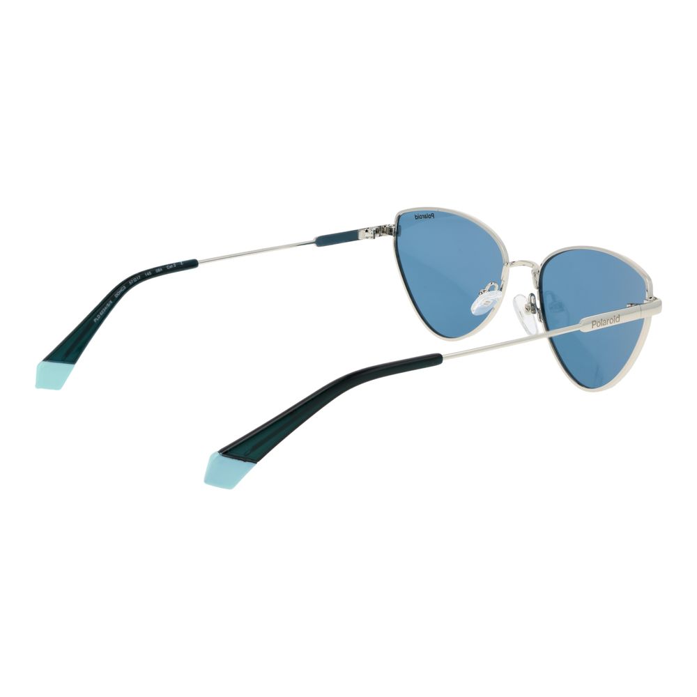 Polaroid Graue Sonnenbrille aus Metall