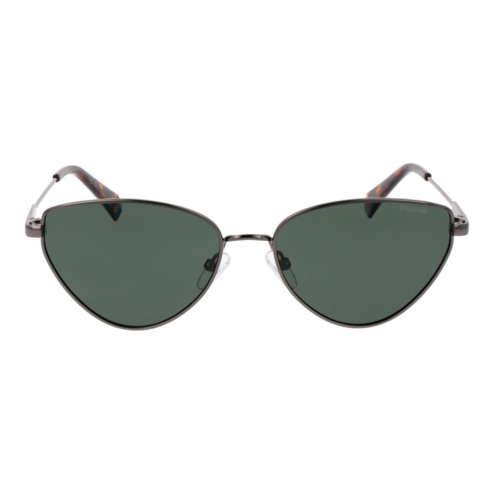 Polaroid Graue Sonnenbrille aus Metall