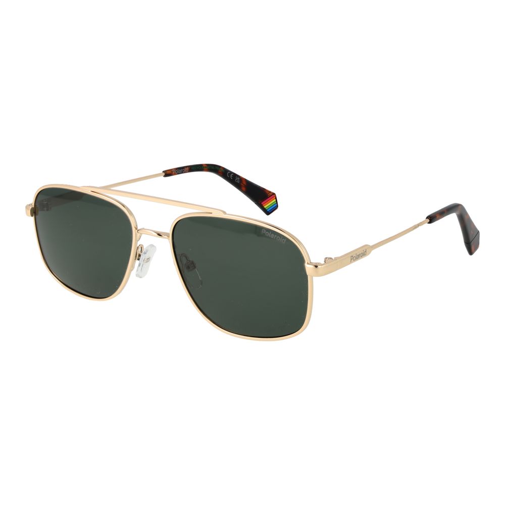 Polaroid Sonnenbrille aus Goldmetall