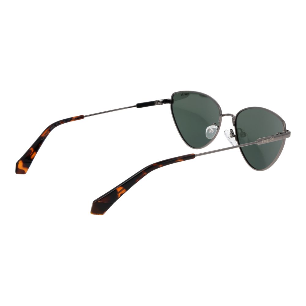 Polaroid Graue Sonnenbrille aus Metall