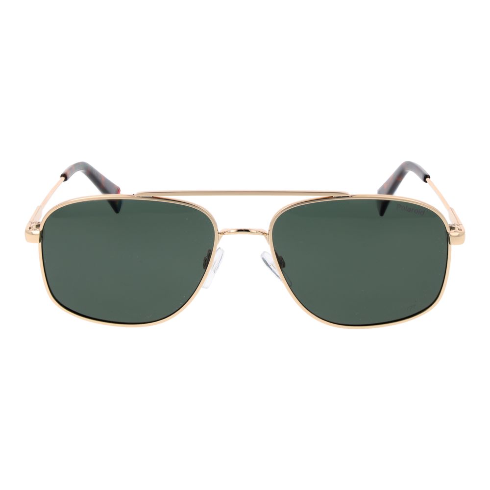 Polaroid Sonnenbrille aus Goldmetall