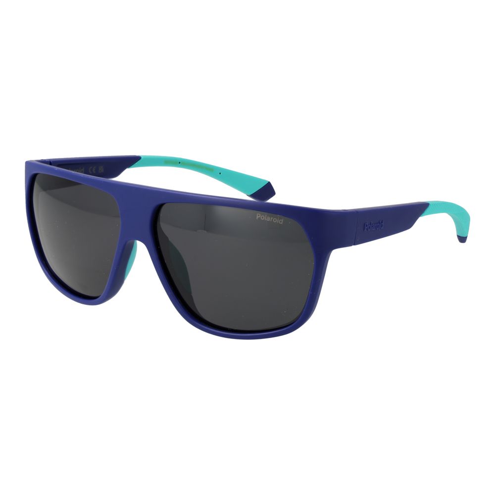 Polaroid Blaue Sonnenbrille aus Kunststoff