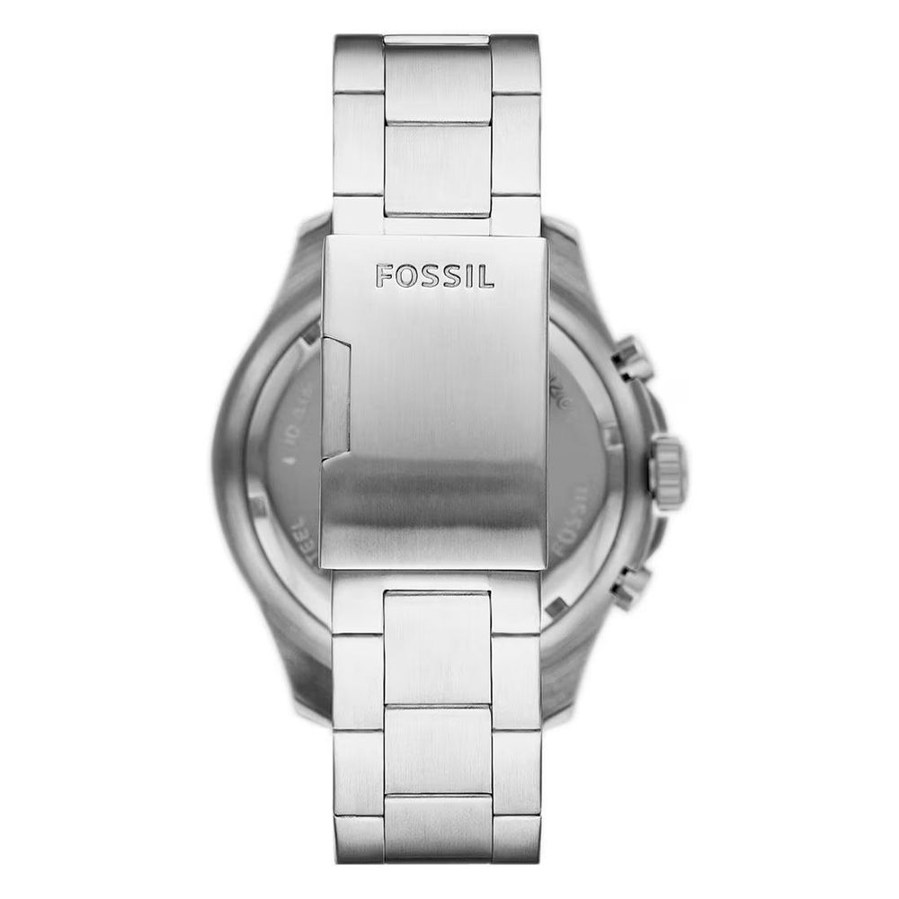 Fossil Graue Sportuhr aus Edelstahl