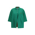 Prada Zweifarbige Bikerjacke aus Polyethylen