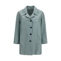 Chloé Blaue Lederjacke