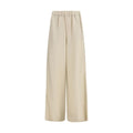 Max Mara Beige Linen Casual Trousers