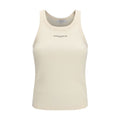 Maison Kitsuné Beige Baumwoll-Trägertop