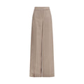 Max Mara Beige Seidenhose
