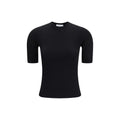 Max Mara Schwarzes T-Shirt aus Viskose