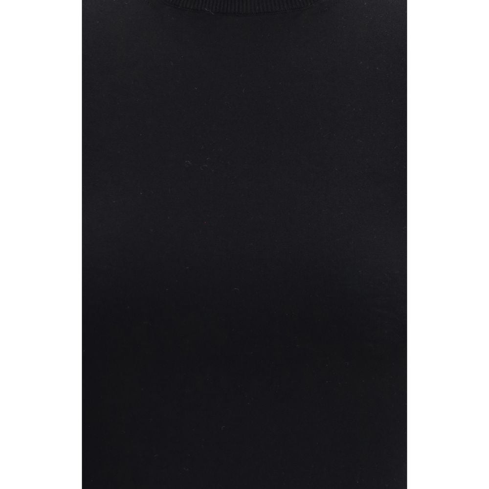 Max Mara Schwarzes T-Shirt aus Viskose