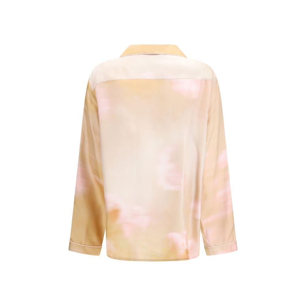 Fabiana Filippi Hemd mit Multicolor-Seidenmuster