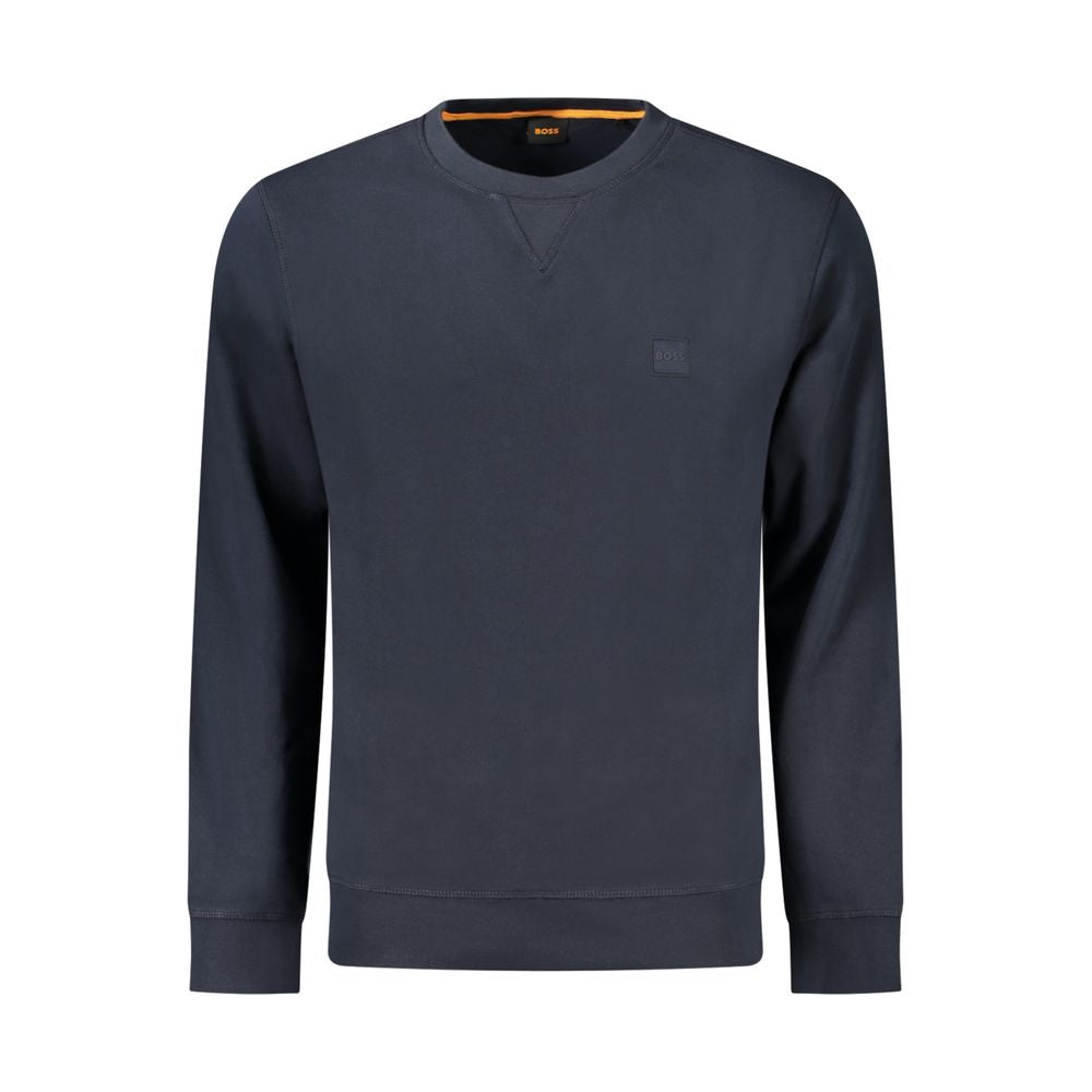 Hugo Boss Blu Baumwoll-Sweatshirt für Herren