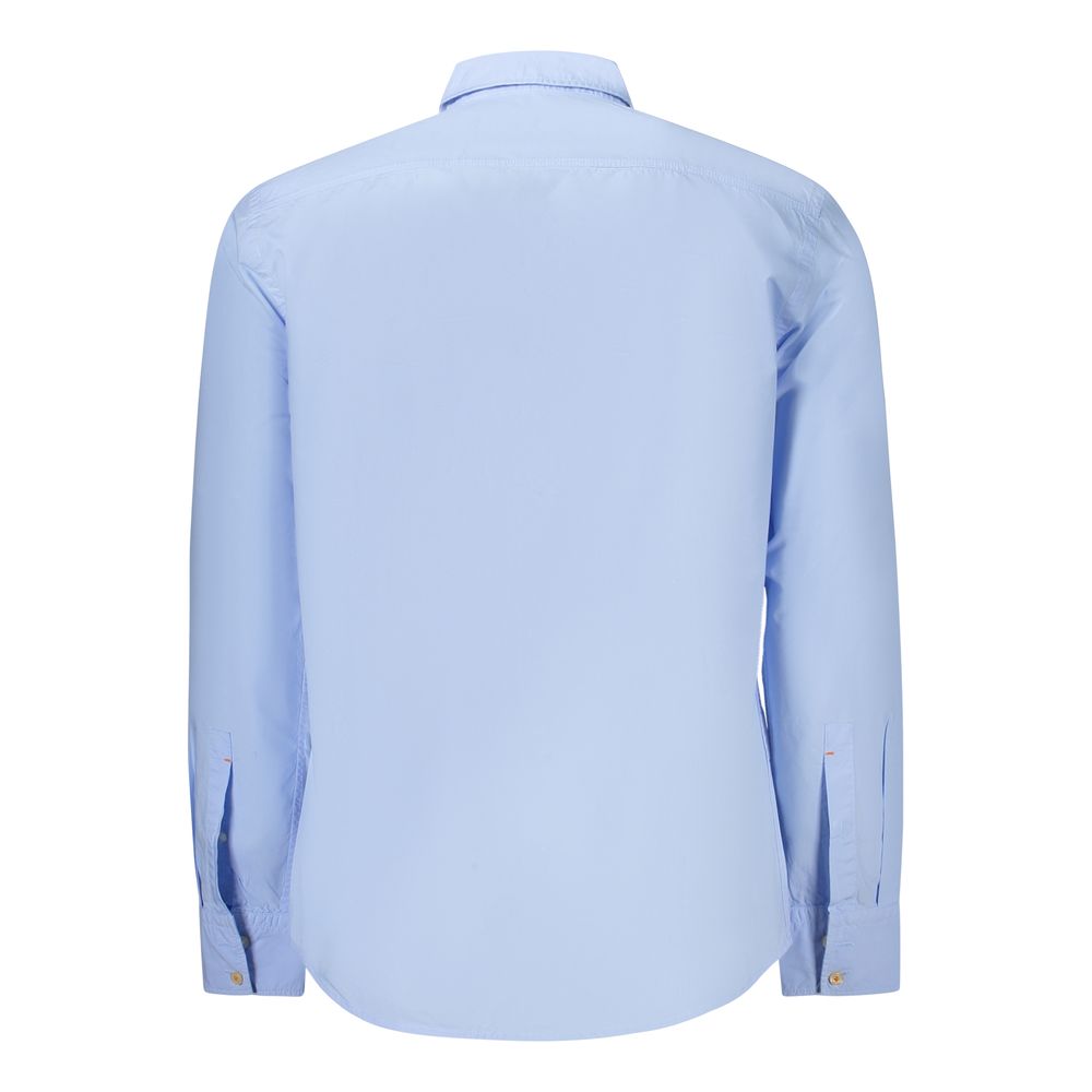 Hugo Boss Azzurro Baumwollhemd für Herren