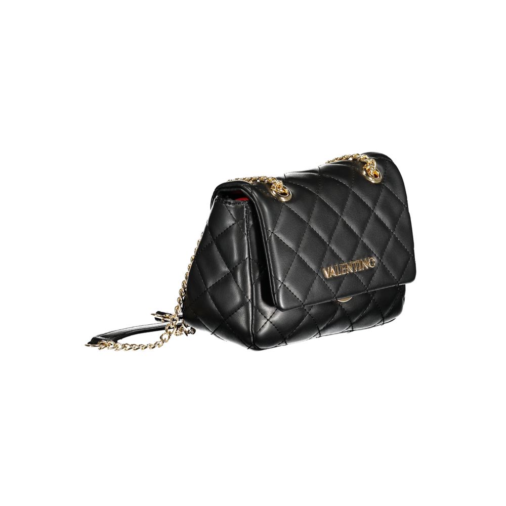 Mario Valentino Schwarze Schultertasche aus Polyurethan für Damen