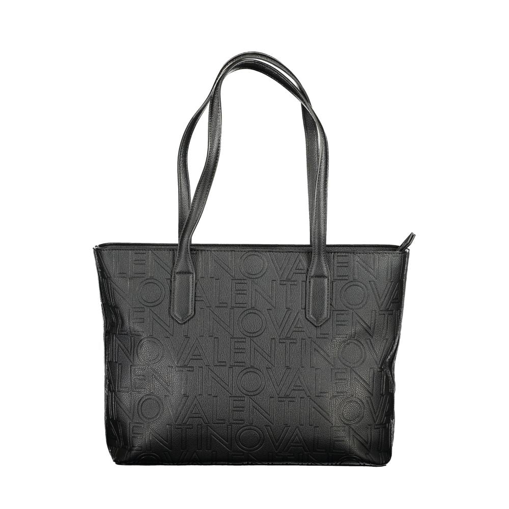 Mario Valentino Women's Black Polyurethane Shoulder Bag