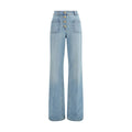 Valentino Blue Cotton Denim Jeans