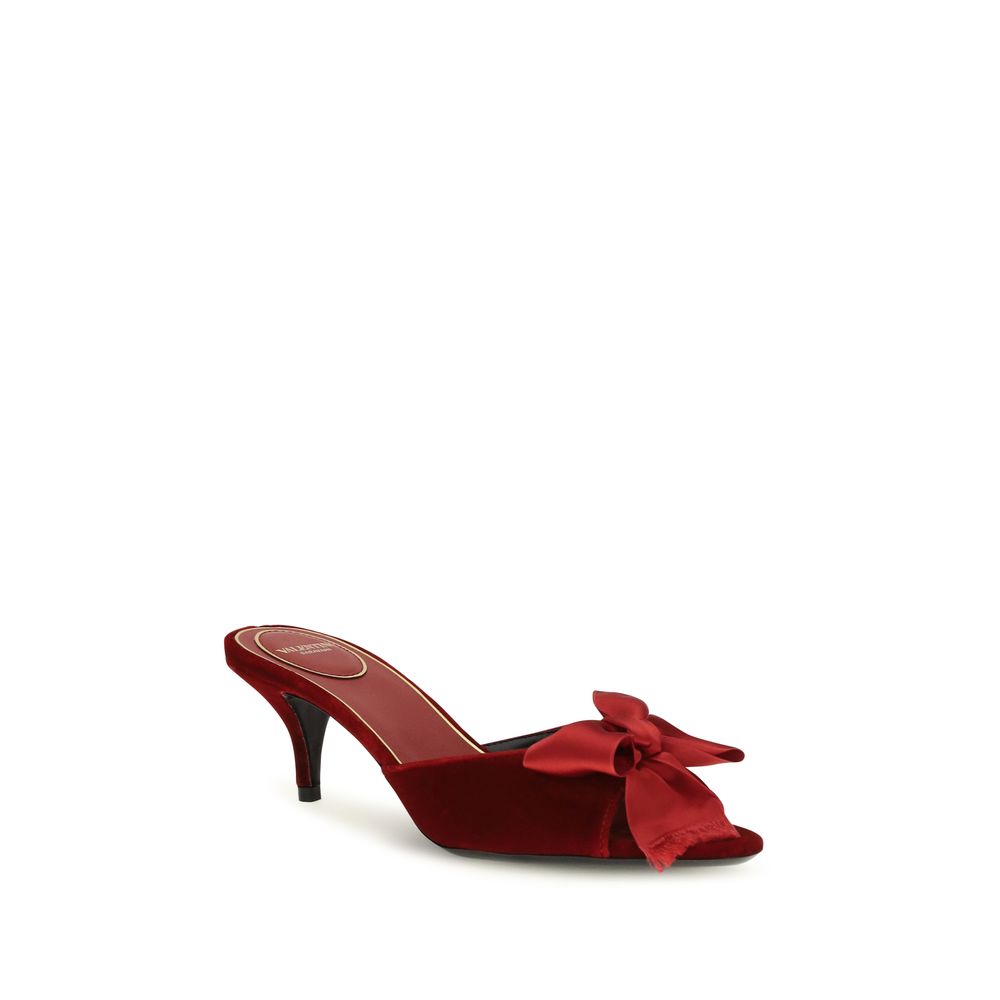 Valentino Garavani Multicolor Calf Leather Bos Taurus Sandalen