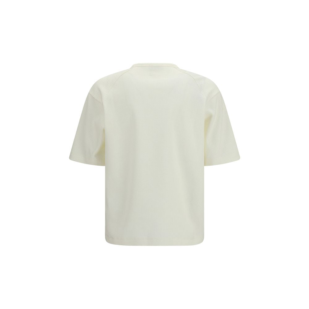 LAMINAR Weißes T-Shirt aus Polyester