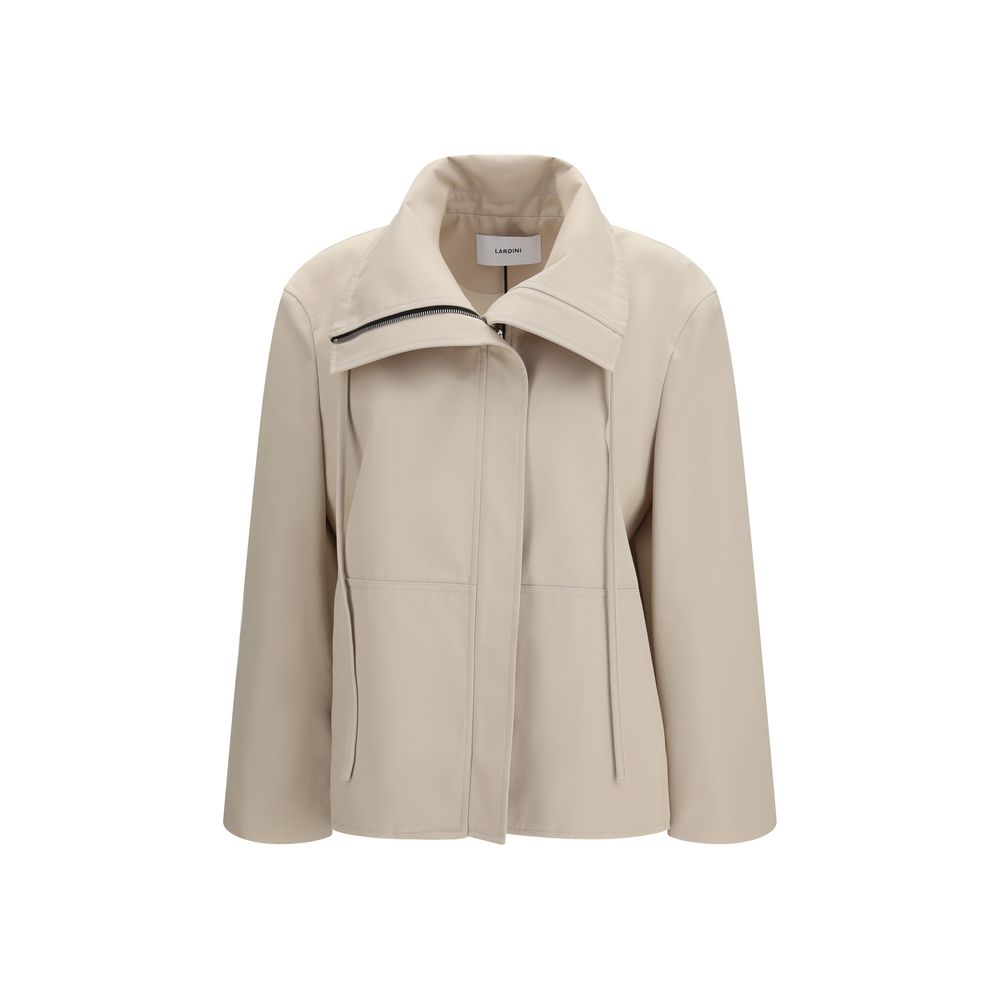 Lardini Beige Wool Coat
