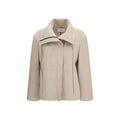 Lardini Beige Wool Coat
