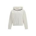 Palm Angels Weißes Baumwoll-Sweatshirt