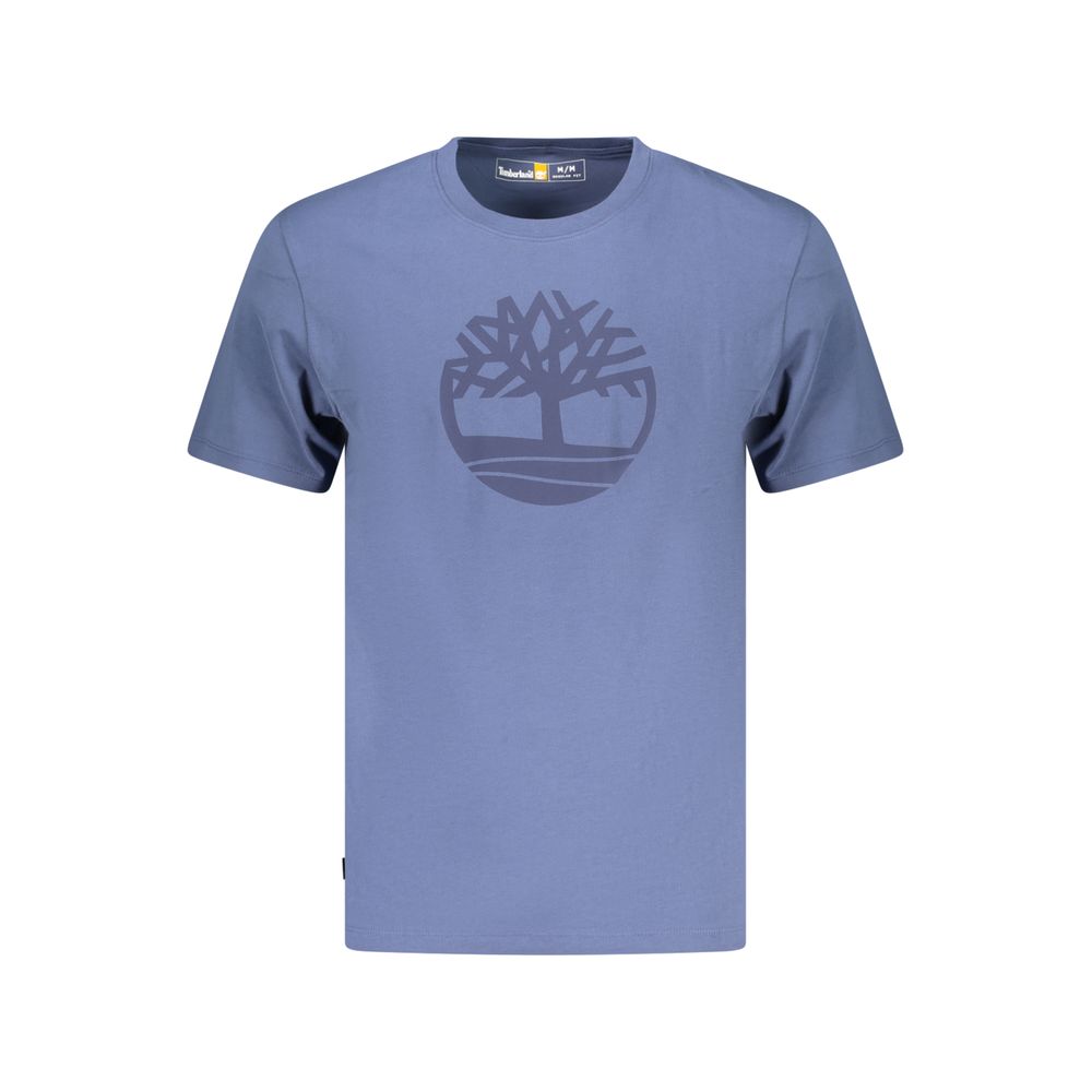 Timberland Blaues Bio-Baumwoll-T-Shirt für Herren