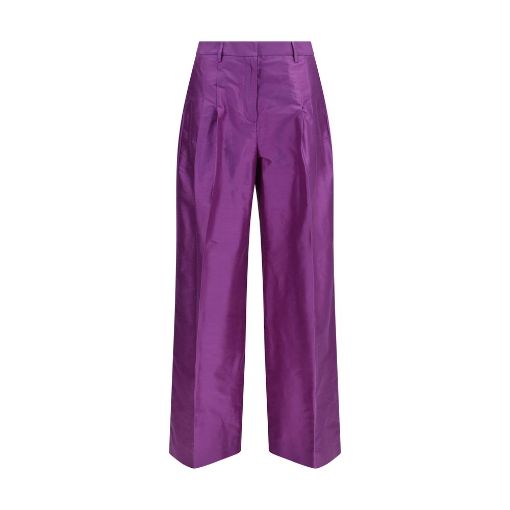Sara Roka Lila Seidenhose