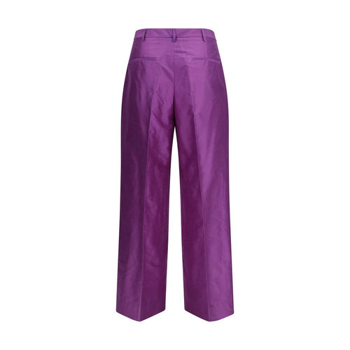Sara Roka Lila Seidenhose