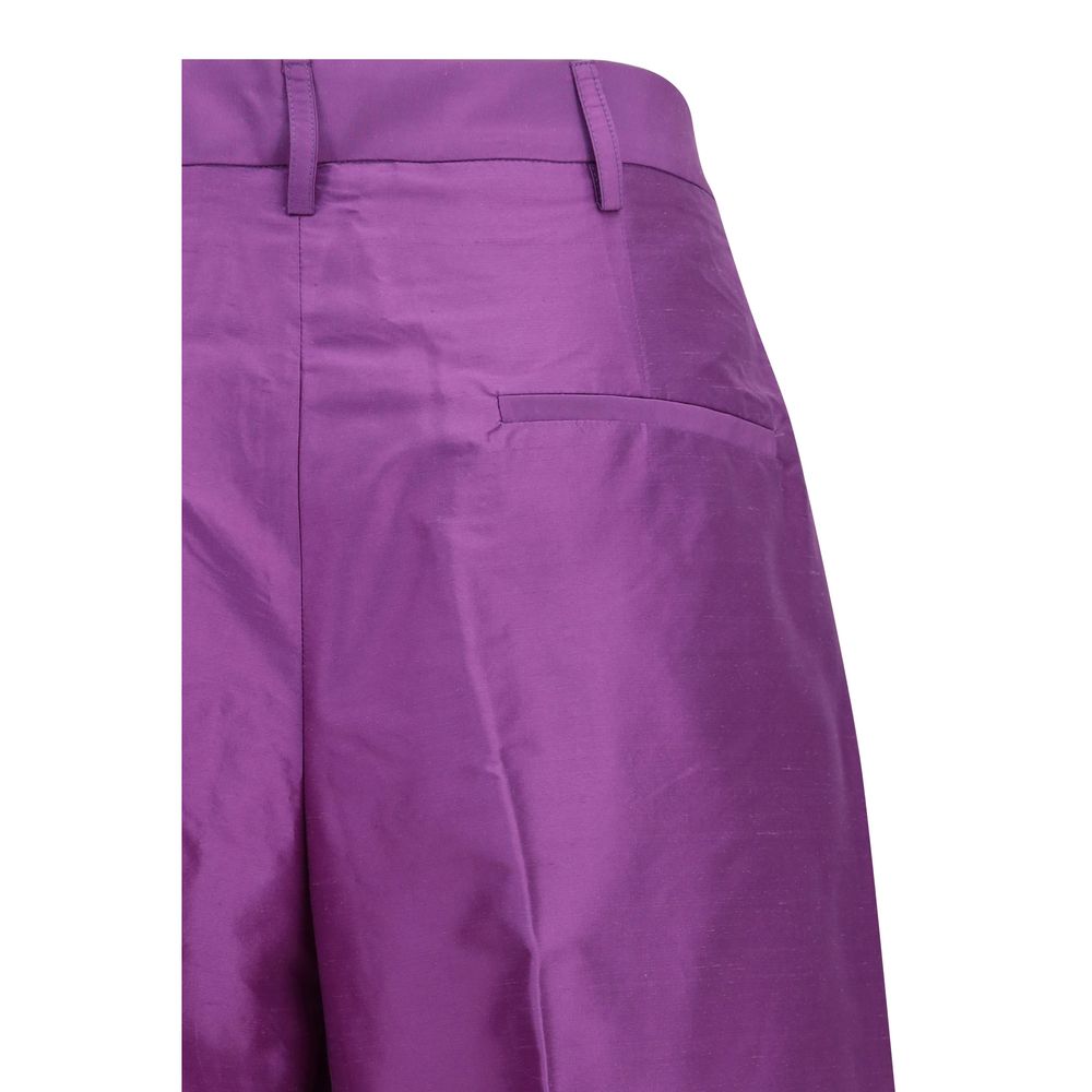 Sara Roka Lila Seidenhose