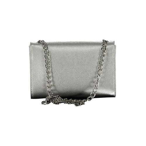 Mario Valentino Damenhandtasche aus Polyurethan in Argento