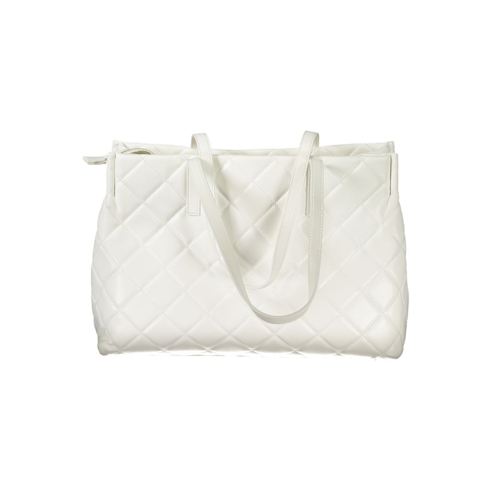 Mario Valentino White Polyurethane Handbag for Women