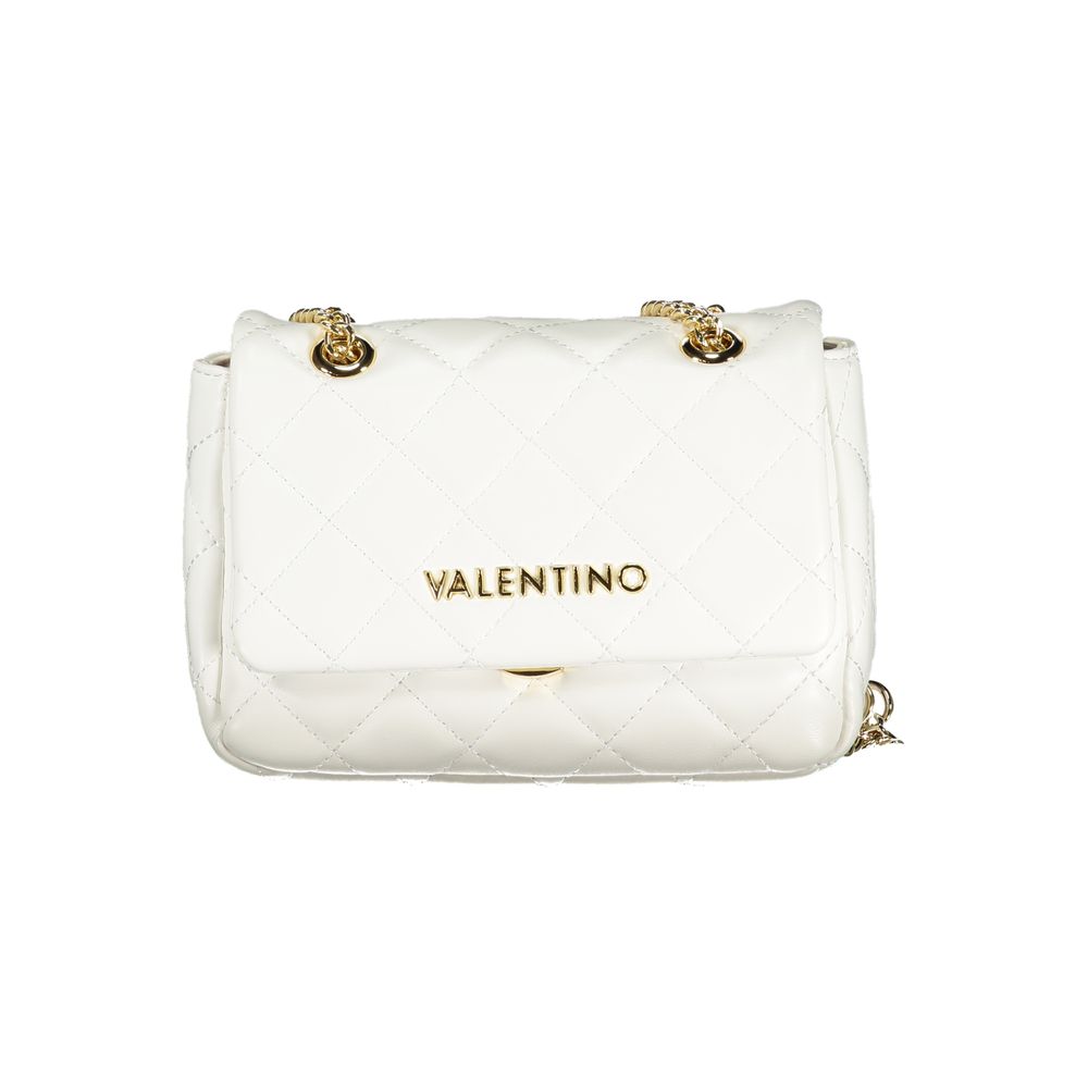 Mario Valentino White Polyurethane Women's Shoulder Bag