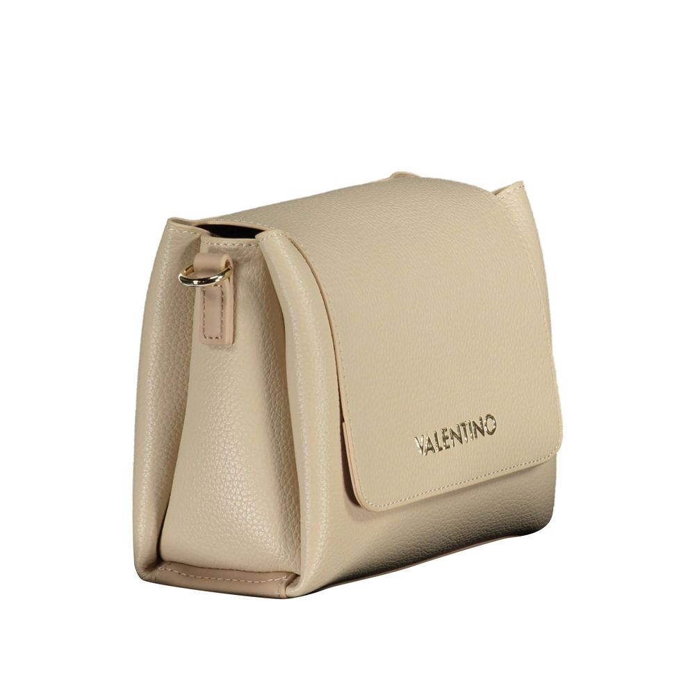 Mario Valentino Damen-Handtasche aus beigem Polyurethan