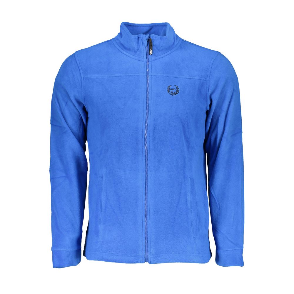 Gianmarco Venturi Blaues Herren-Sweatshirt aus Polyester